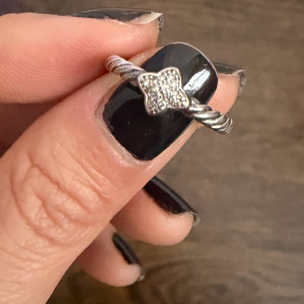 David Yurman QUATREFOIL STACK RING - Picture 2 of 3